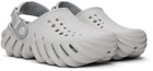 Crocs Kids Gray Echo Clogs