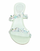 Rene' Caovilla Womens Sandals Light in Green