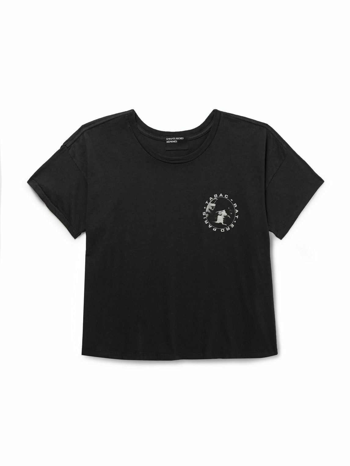Enfants Riches Déprimés: Black Classic Logo T-shirt | SSENSE