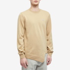 Comme des Garçons SHIRT Men's x Lacoste Asymmetric Crew Knit in Camel