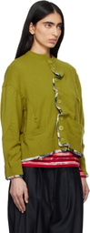 UNDERCOVER Green UC1F1902 Cardigan