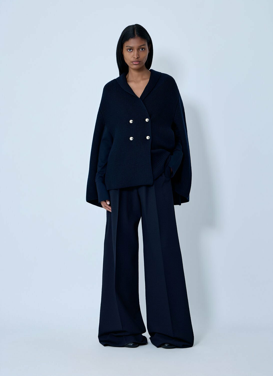 Max Mara Knitted Cape