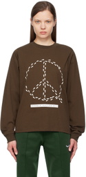 Museum of Peace & Quiet Brown Peaceful Path Long Sleeve T-Shirt