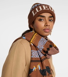 Loewe x Suna Fujita intarsia wool beanie