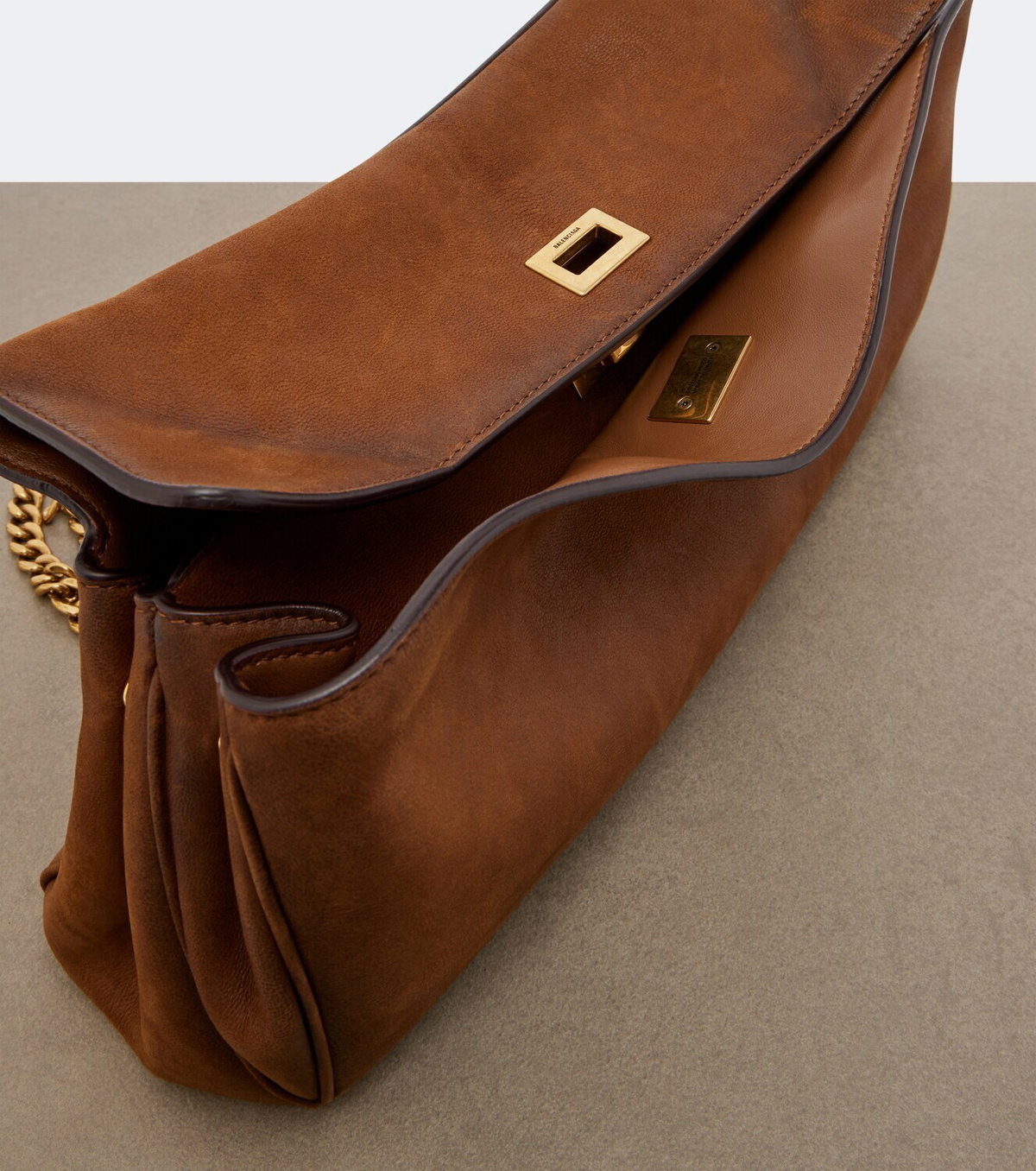 Balenciaga Rodeo East West leather shoulder bag