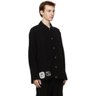 Song for the Mute Black Cat Patch Pocket Jacket