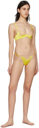 Fleur du Mal Yellow James Bra