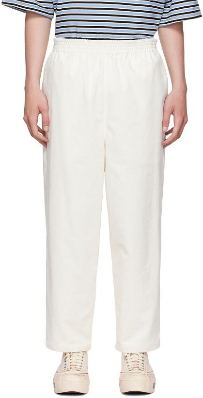 Photo: Camiel Fortgens Off-White Cotton Trousers