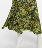 Dries Van Noten - Printed midi skirt