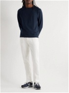 Handvaerk - Flex Stretch Pima Cotton-Jersey Sweatshirt - Blue