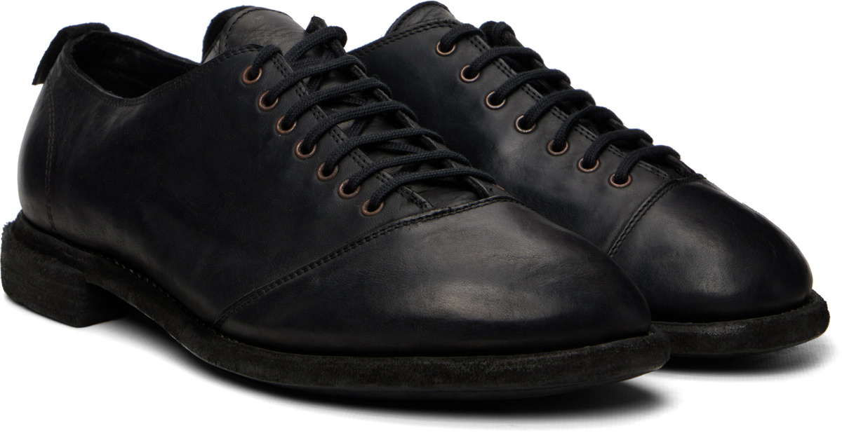 Guidi Black RC02 Oxfords