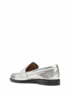 GOLDEN GOOSE - 20mm Jerry Metallic Leather Loafers