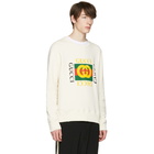 Gucci Ivory Logo Pullover