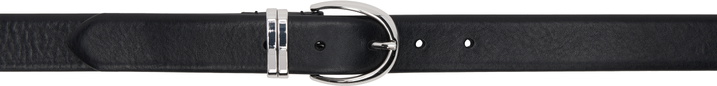 Photo: The Frankie Shop Black Ora Leather Belt