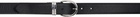 The Frankie Shop Black Ora Leather Belt
