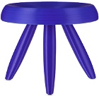 temporary.company SSENSE Exclusive Blue CP 1 Stool