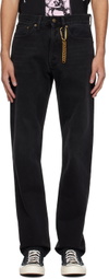 DARKPARK Black Carabiner Jeans