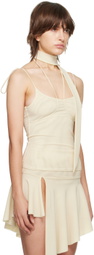 ORIENS Beige Body Form Camisole