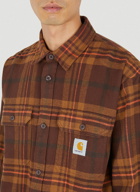 Wallace Checked Shirt in Brown