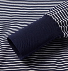 Sid Mashburn - Striped Cotton Sweater - Blue