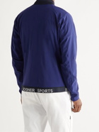 Bogner - Nikas Logo-Print Stretch-Shell Golf Jacket - Blue