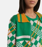 Dodo Bar Or Geometric jacquard cardigan