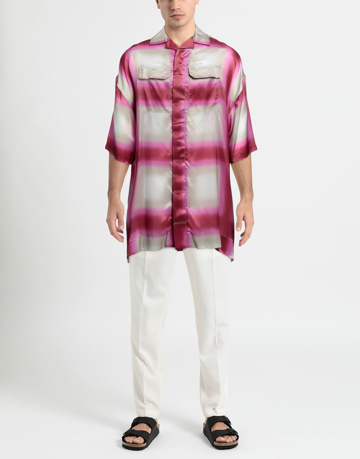Rick Owens Mens Shirt in Beige