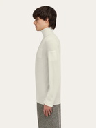Ferragamo Mens Turtleneck in White
