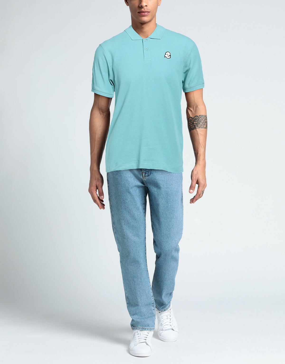 Invicta Mens Polo shirt Turquoise