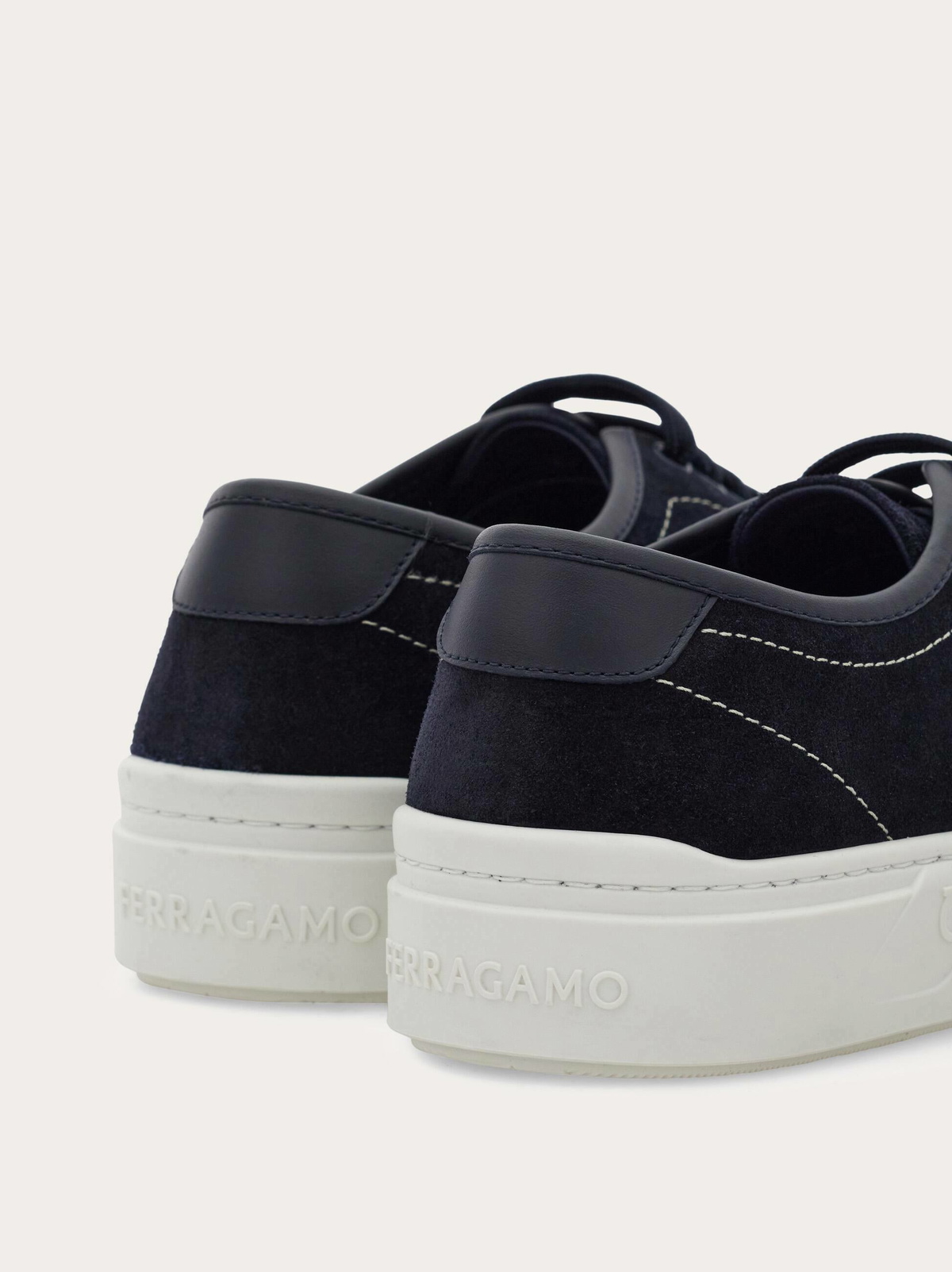 Ferragamo Mens Gancini sneaker in Blue