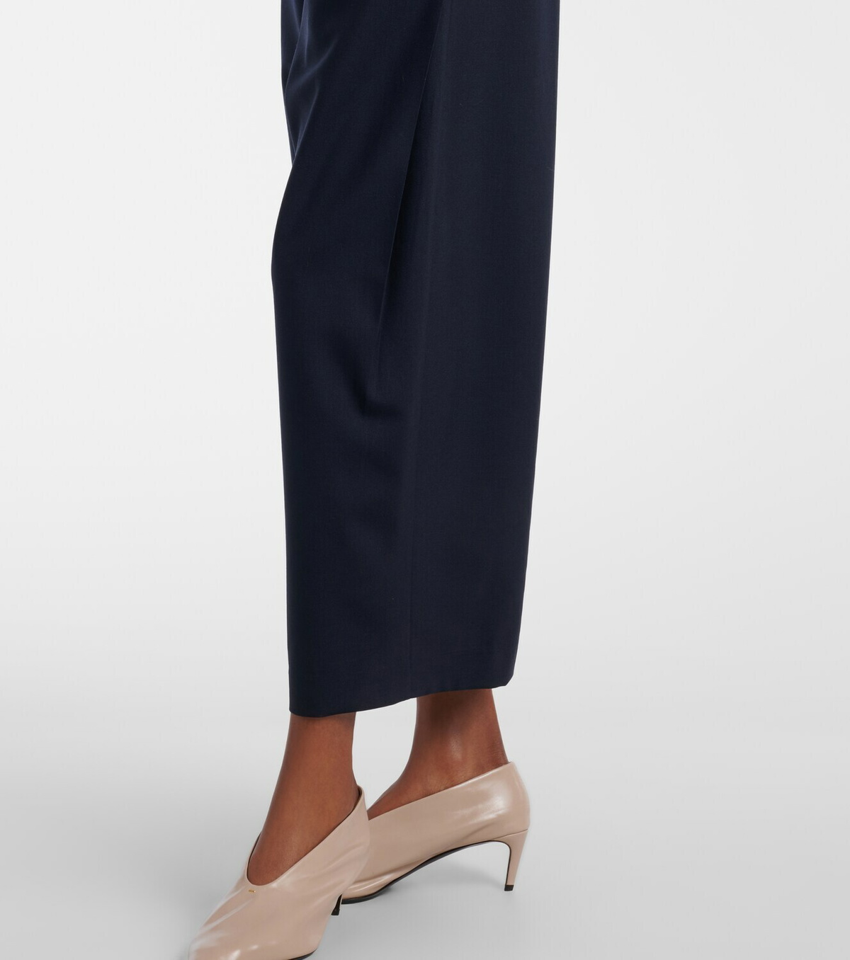 Khaite Roma virgin wool wide-leg pants