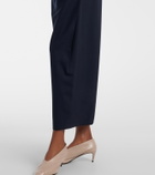 Khaite Roma virgin wool wide-leg pants