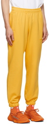 adidas x Humanrace by Pharrell Williams SSENSE Exclusive Yellow Humanrace Basics Lounge Pants