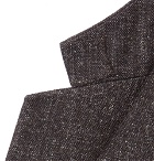 Balenciaga - Brown Double-Breasted Wool-Blend Tweed Blazer - Men - Brown