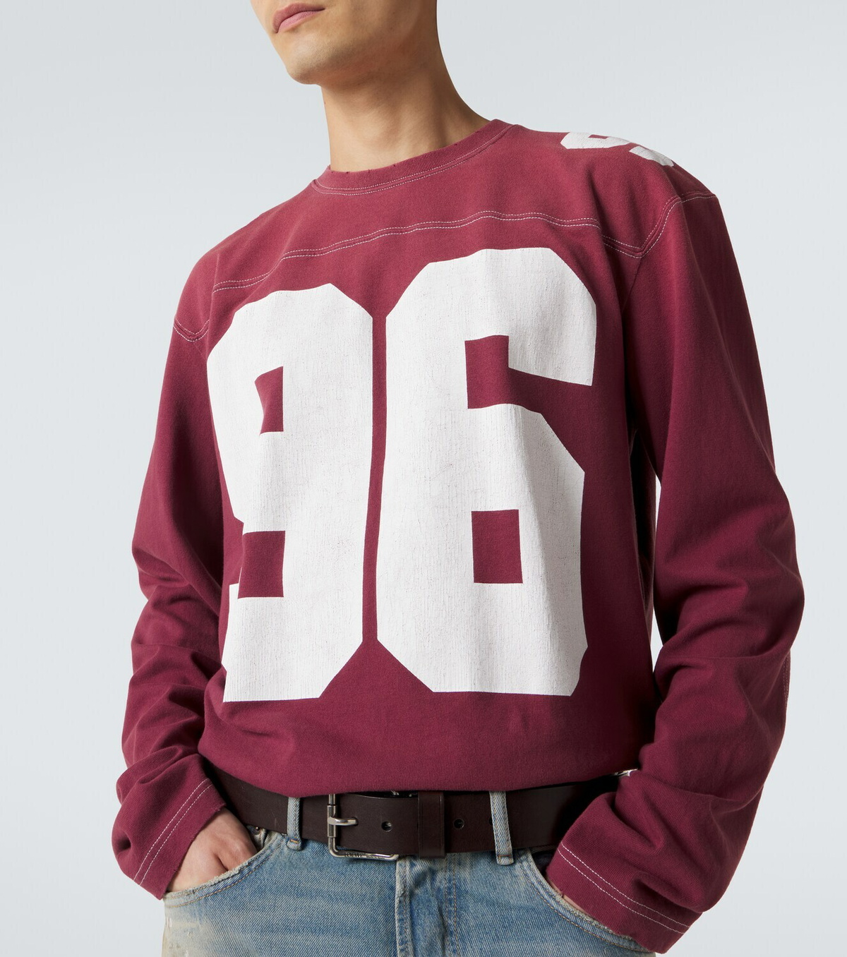 Acne Studios Printed cotton jersey T-shirt