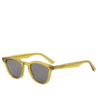 Monokel River Sunglasses in Caramel/Grey Solid 
