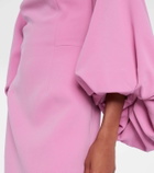 Roksanda Garance balloon-sleeve crêpe gown