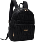 Versace Black 'Versace' Myth Quilted Backpack