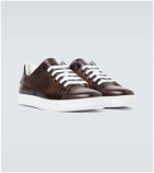 Berluti Playtime Stamp leather sneakers