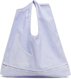 ISSEY MIYAKE Blue Sculptural Convertible Vest Bag