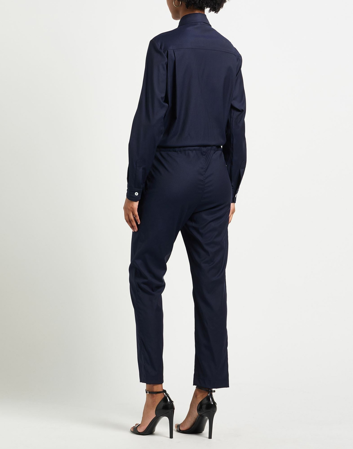 Eleventy Womens Jumpsuit in Navy