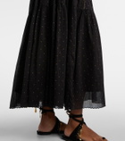 Marant Etoile Sichene polka-dot cotton midi dress