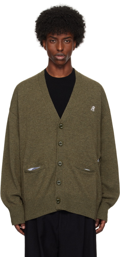 Photo: the Shepherd UNDERCOVER Khaki US2D4992-2 Cardigan