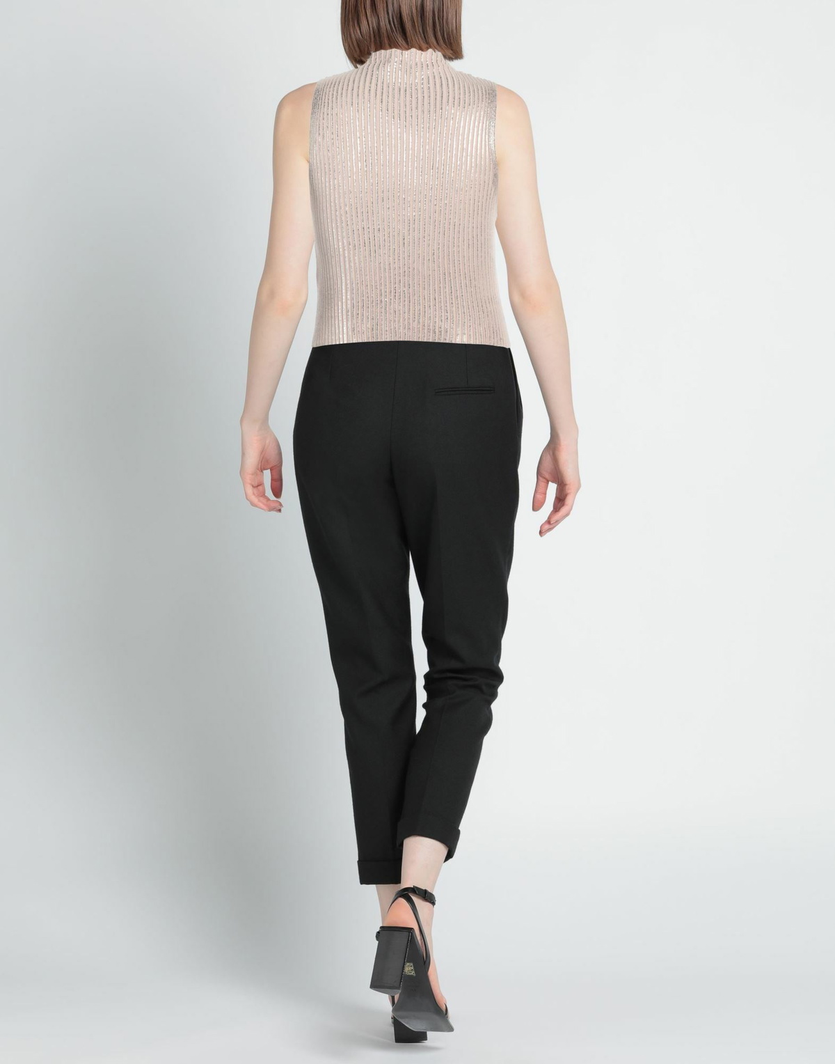 Peserico Womens Turtleneck in Gold