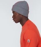 Moncler Logo wool beanie