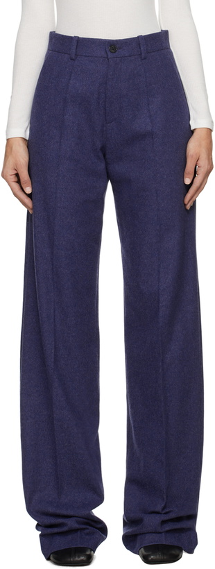 Photo: Marie Adam-Leenaerdt Blue Classic Trousers