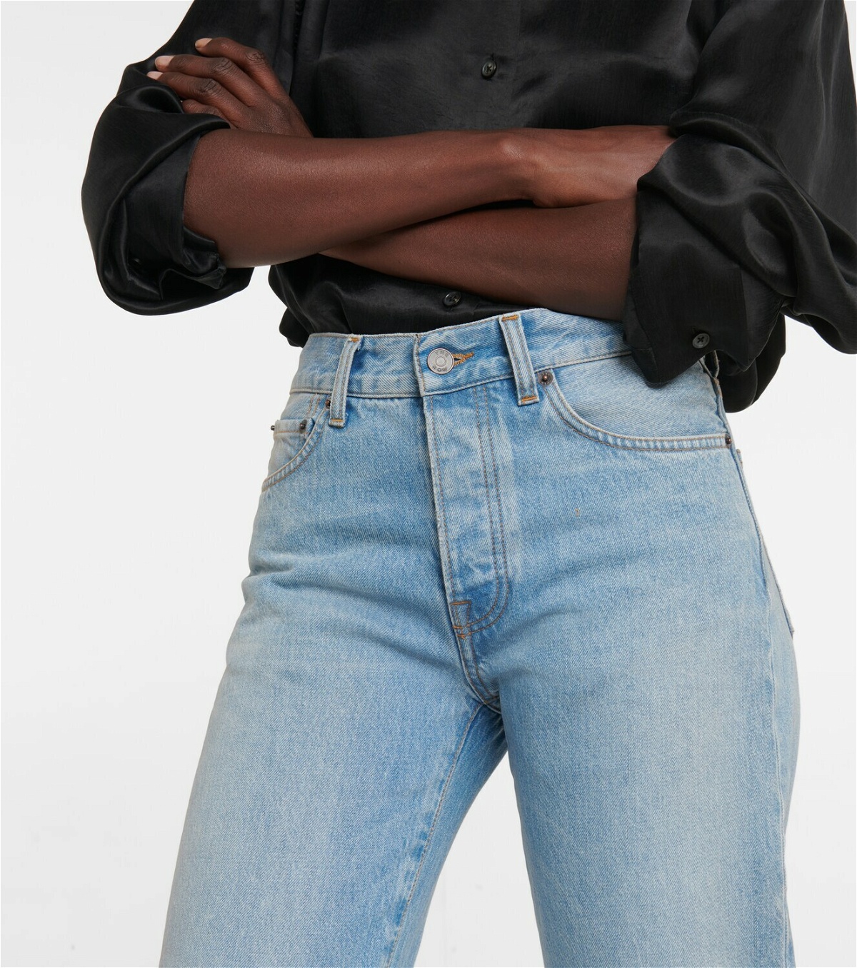 The Row - Lesley cropped denim jeans The Row