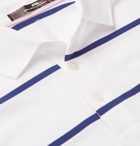 RLX Ralph Lauren - Striped Stretch-Piqué Golf Polo Shirt - White