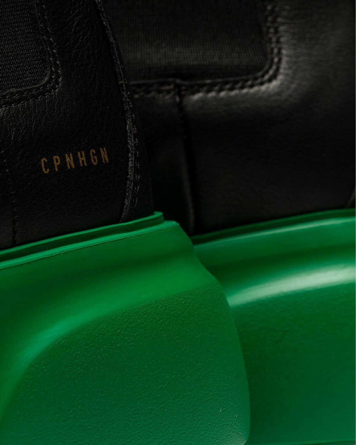 Copenhagen Studios  Vitello Black/Green Boots