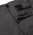 The Row - Chad Cotton-Twill Trousers - Gray